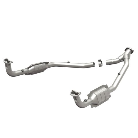 MagnaFlow DF Cat. Conv 97 Land Rover Defender 90 4.0L Y-Pipe Assy / 96-99 Discovery 4.0L Y-Pipe Assy