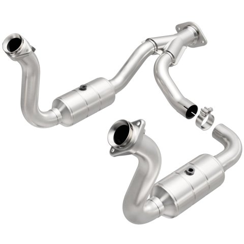 MagnaFlow DF Cat Conv 08-10 Ford F-250/F-250 SD/F-350/F-350 SD 5.4L/6.8L/F-450 SD 6.8L Y-Pipe Assy