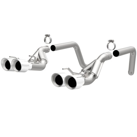 MagnaFlow 09-11 Chev Corvette V8 6.2L Comp Series Quad Center Rear Exit SS Cat-Back Perf Exhaust