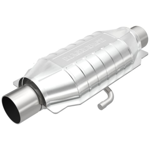 MagnaFlow Universal Catalytic Converter 2.5in ID Inlet/Outlet Center/Center Oval Rear