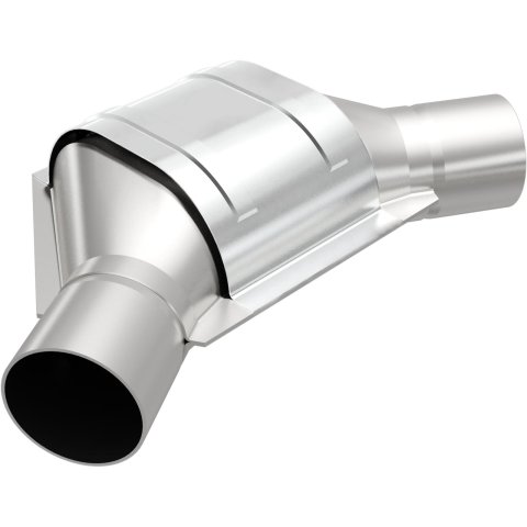 MagnaFlow Universal Catalytic Converter 2.50 Angled In / Out OEM