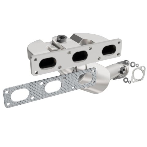 MagnaFlow Direct Fit Catalytic Converter BMW 01-03 525 2.5L / 01-03 530 3.0L California - Rear