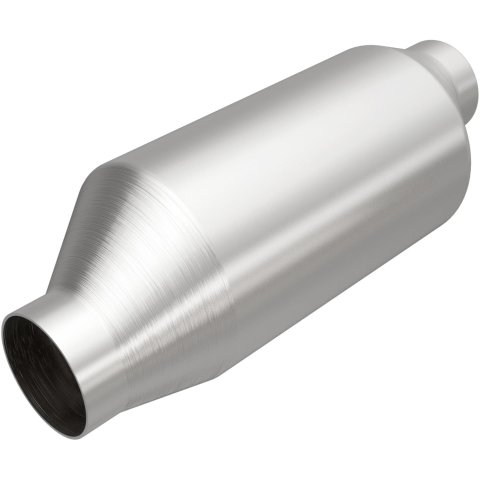 MagnaFlow 2in In/Out 4in Round Body 11.875in L Universal California Legal Catalytic Converter