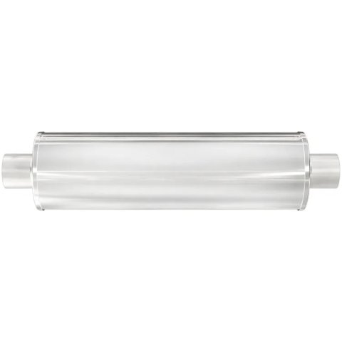 Magnaflow Rumble Muffler 14in Body (L) 19.5in Overall (L) - 9.75in Body (W) - 2.25in Offset/Center