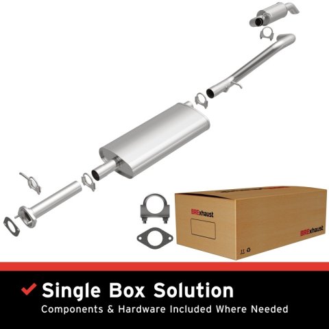 MagnaFlow BRE Exhaust Kit 02-09 Envoy Bravada Trailblazer Rainier Envoy XUV XL Trailblazer EXT