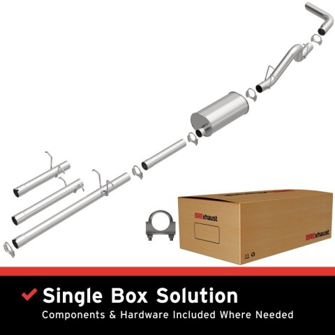 MagnaFlow BRE Exhaust Kit 98-02 Dodge Ram 1500 3500