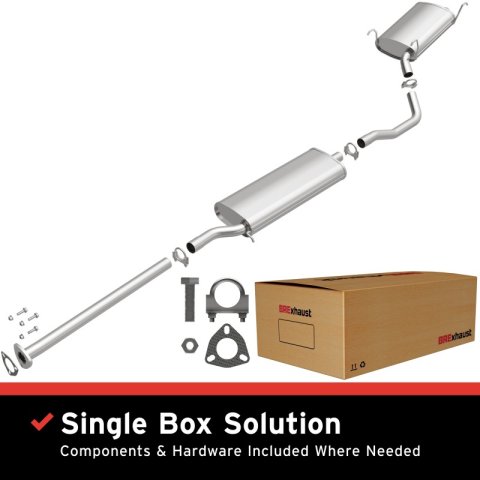MagnaFlow BRE Exhaust Kit 03-08 MDX Pilot 3.5L