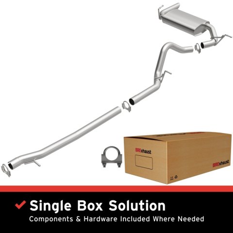 MagnaFlow BRE Exhaust Kit 12-18 Jeep Wrangler JK Wrangler 3.6L