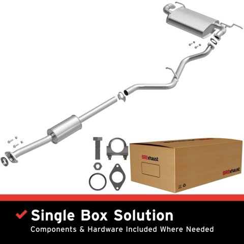 MagnaFlow BRE Exhaust Kit 13-16 SUBARU XV CROSSTREK CROSSTREK 2.0L