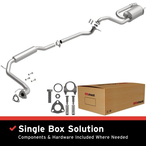 MagnaFlow BRE Exhaust Kit 09-13 Honda Fit 1.5L