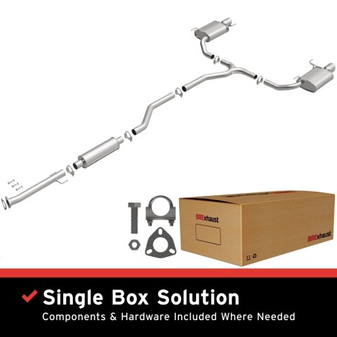 MagnaFlow BRE Exhaust Kit 09-14 Acura TSX 2.4L