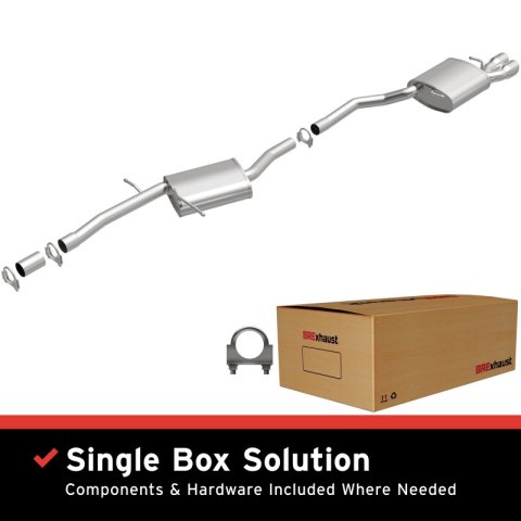 MagnaFlow BRE Exhaust Kit 09-16 Audi A4 Quattro 2L
