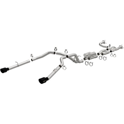 MagnaFlow 2025 Ram 1500 RHO SPEQ Series Black Chrome Cat-Back Performance Exhaust System