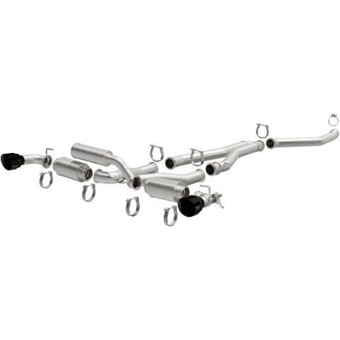 MagnaFlow 2020+ Toyota Supra SPEQ Series Cat-Back Performance Exhaust System w/ Black Chrome Tips