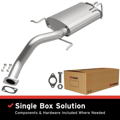 BRExhaust 10-13 Hyundai SANTA FE/ KIA SORENTO 3.5L Muffler Kit