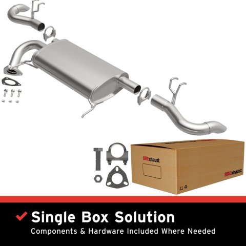 BRExhaust 13-17 ACURA RDX 3.5L Muffler Kit