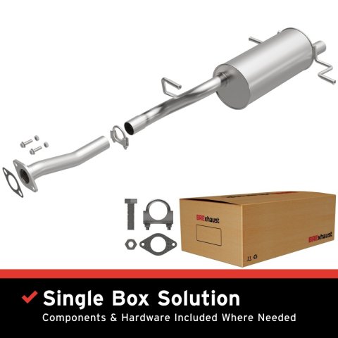 BRExhaust 2006 Saab 9-2X/ 06-07 Subaru Impreza 2.5L Muffler Kit