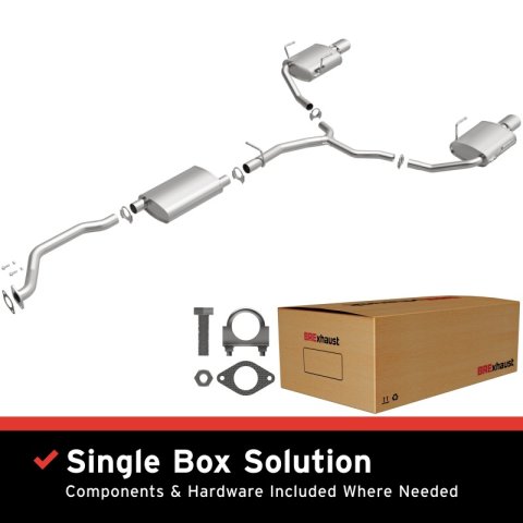 BRExhaust 09-12 Buick Enclave 3.6L Exhaust Kit