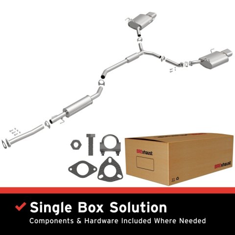 BRExhaust 09-14 Acura TL 3.5L Exhaust Kit