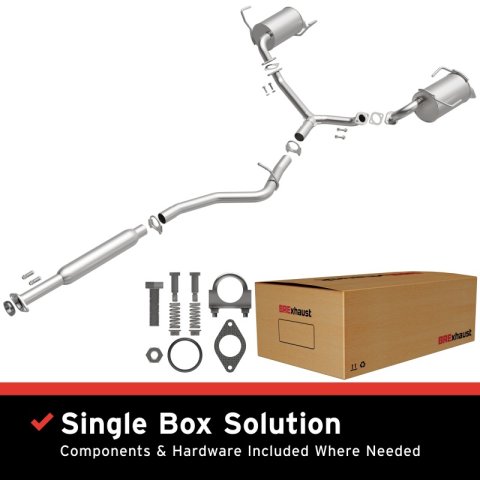 BRExhaust 10-15 SUBARU OUTBACK 3.6L Exhaust Kit