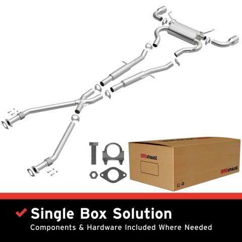 BRExhaust 09-20 Nissan 370Z 3.7L Exhaust Kit
