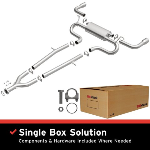 BRExhaust 02-08 Lexus SC430 4.3L Exhaust Kit