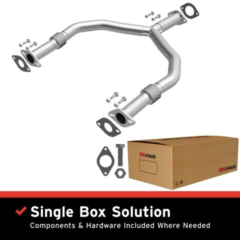 BRE Exhaust 03-07 G35 3.5L Front Pipe Kit