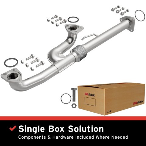 BRE Exhaust 04-06 MDX 3.5L Front Pipe Kit
