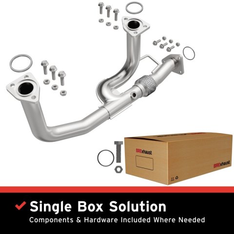 BRE Exhaust 01-04 MDX Pilot 3.5L Front Pipe Kit