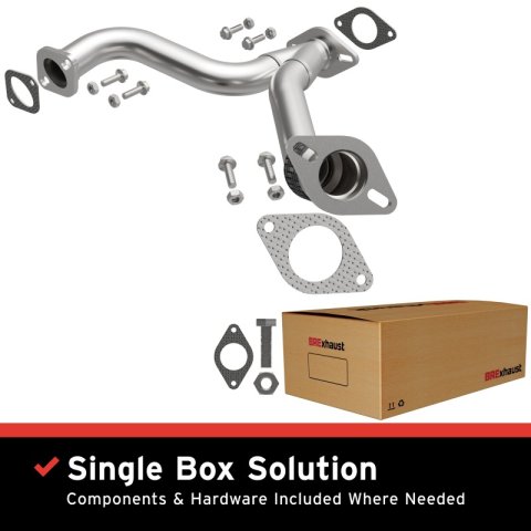 BRE Exhaust 98-04 Passport Rodeo Sport 3.2L Front Pipe Kit