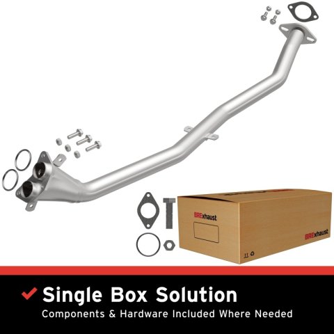 BRE Exhaust 90-96 D21 Pickup 2.4L Front Pipe Kit