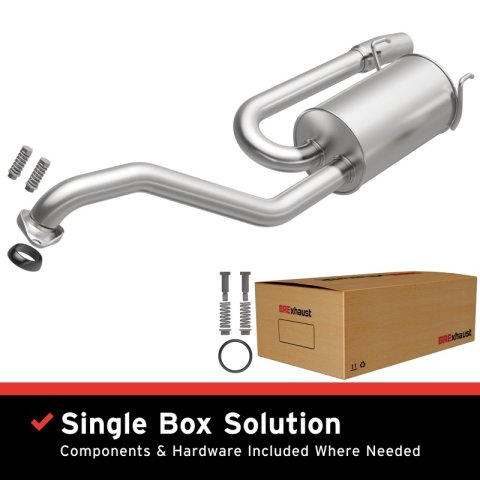 BRE Exhaust 09-13 Honda Fit 1.5L Muffler Kit