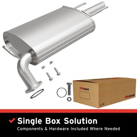 BRE Exhaust 02-08 Camry ES300 Solara 2.4L 3.0L Muffler Kit