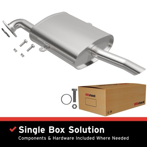 BRE Exhaust 98-02 Corolla Prizm 1.8L Muffler Kit
