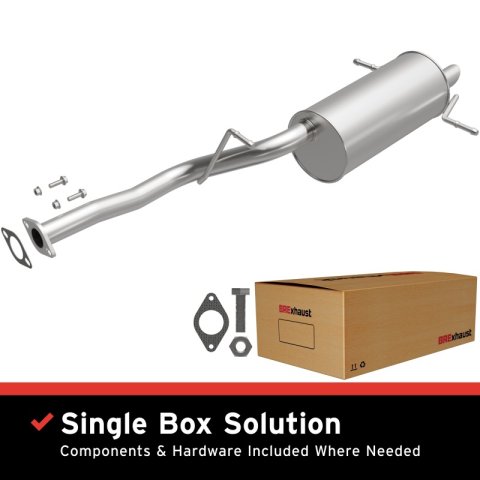 BRE Exhaust 02-05 Forester 2.5L Muffler Kit