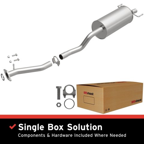 BRE Exhaust 90-93 Accord 2.2L Muffler Kit