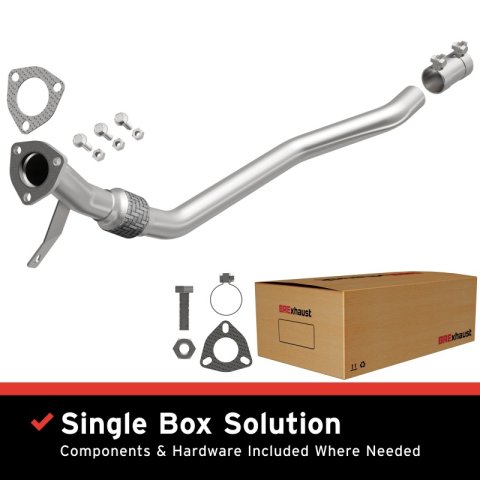 BRE Exhaust 05-08 A4 Quattro 2.0L Front Pipe Kit