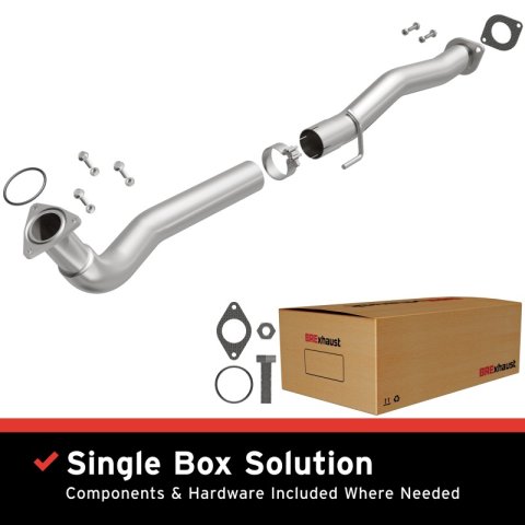 BRE Exhaust 01-02 Sierra 2500 HD Silverado 2500 HD 6L Front Pipe Kit