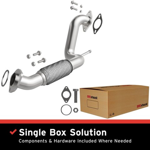 BRE Exhaust 14-17 NISSAN ROGUE 2.5L Front Pipe Kit