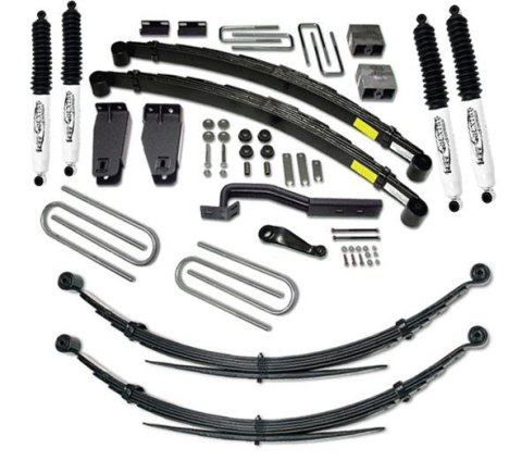 Tuff Country 88-96 F-250 4X4 6in Lift Kit w/Rear Leaf Springs SX8000
