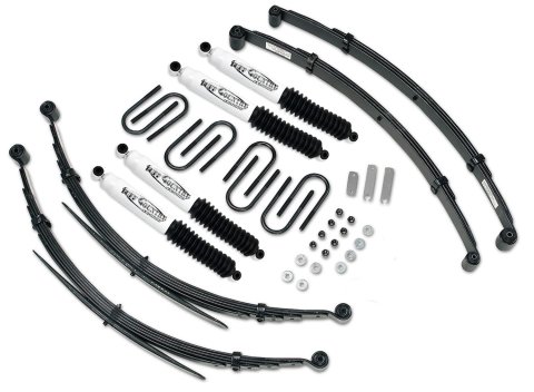 Tuff Country 73-87 Blazer 4X4 2in Lift Kit Heavy Duty (w/52in Rear Springs SX8000 Shocks)