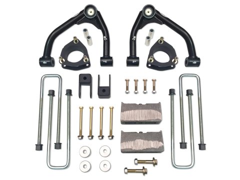 Tuff Country 14-18 Chevy Silverado 1500 4wd 4in Lift Kit (w/1 Pc OE Cast Stl Up Arms No Shocks)