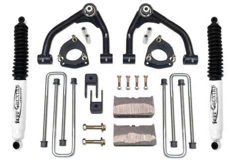 Tuff Country 07-18 Silverado 1500 2wd 4in Uni-Ball Lift Kit (w/1 Pc OE Cast Stl Up Arm SX8000)