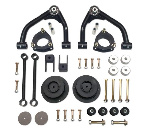 Tuff Country 14-18 Suburban 1500 4x4 4in Uni-Ball Lift Kt (Alum/Stmp 2Pc Stl Up Cntrl Arm No Shocks)
