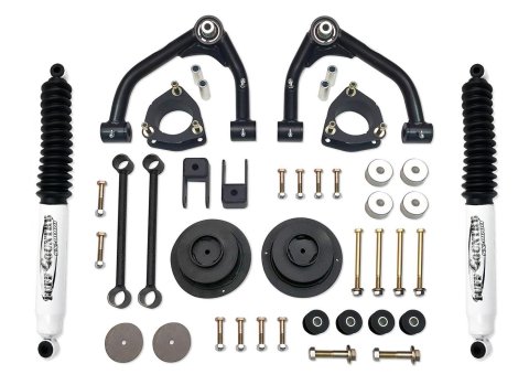 Tuff Country 14-18 Suburban 1500 4x4 4in Uni-Ball Lift Kt (Alum/Stmpd 2 Pc Stl Up Cntrl Arm SX8000)