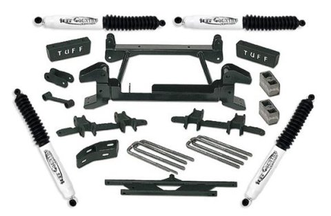 Tuff Country 88-97 Chevy Truck K2500/3500 4X4 (8 Lug) 4in Lift Kit (w/Cast Lwr Cntrl Arms SX8000)