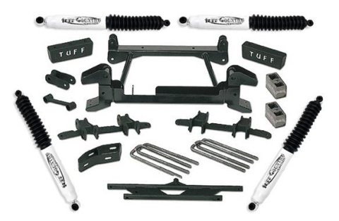 Tuff Country 92-98 Chevy Suburban 2500 (8Lug) 4X4 4in Lift Kit (w/Stmped Lwr Cntrl Arm SX8000)