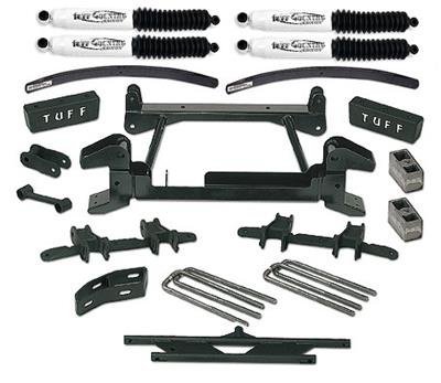 Tuff Country 94-98 Chevy Tahoe 1500 (4 door) 4x4 6in Lift Kit (SX8000 Shocks)