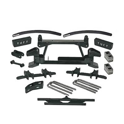 Tuff Country 92-98 Suburban 2500 (8Lug) 4X4 6in Lift Kit (w/Cast Lower Control Arms No Shocks)