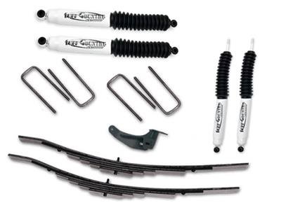 Tuff Country 00-04 F-250 4wd 2.5in Level Kt Frt w/Leaf Springs (SX8000)